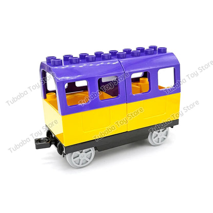 Treinbaan set met rails – Compatibel met Duplo®