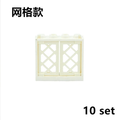 Ramen & deuren bouwstenen set – Compatibel met LEGO® bouwstenen
