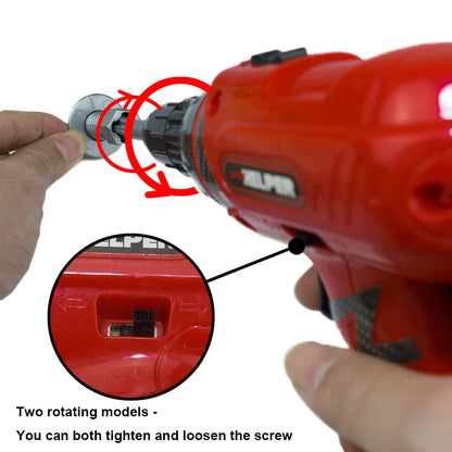 Speelgoed Boormachine met Schroevendraaier Reparatie Set voor Kinderen