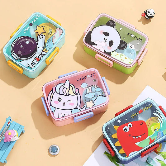 Lekvrije Lunchbox met Vakken voor Kinderen