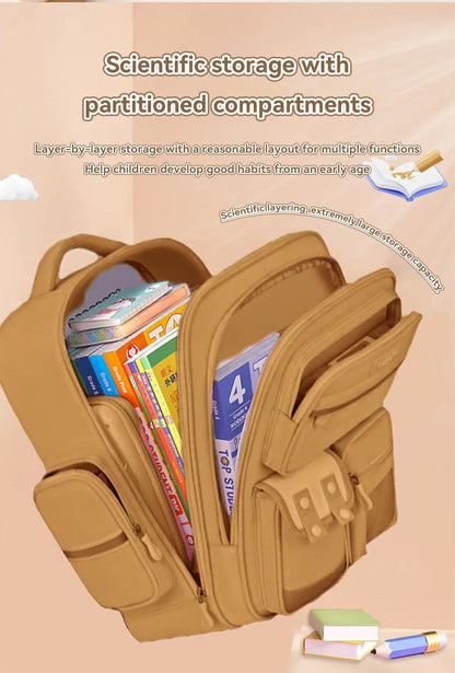 Capybara Schoolrugzak - Waterdicht met Ergonomische Schouderbanden