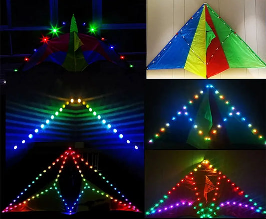 LED Verlichting voor Vliegers - Maak je Vlieger Zichtbaar in het Donker