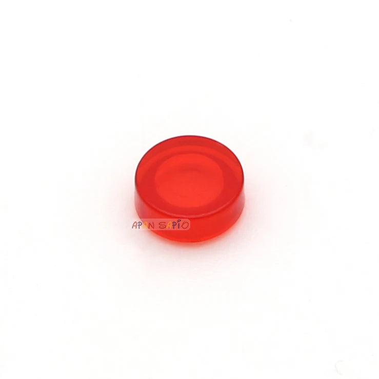 100 Ronde Bouwtegel Steentjes 1x1 | Compatibel met Lego