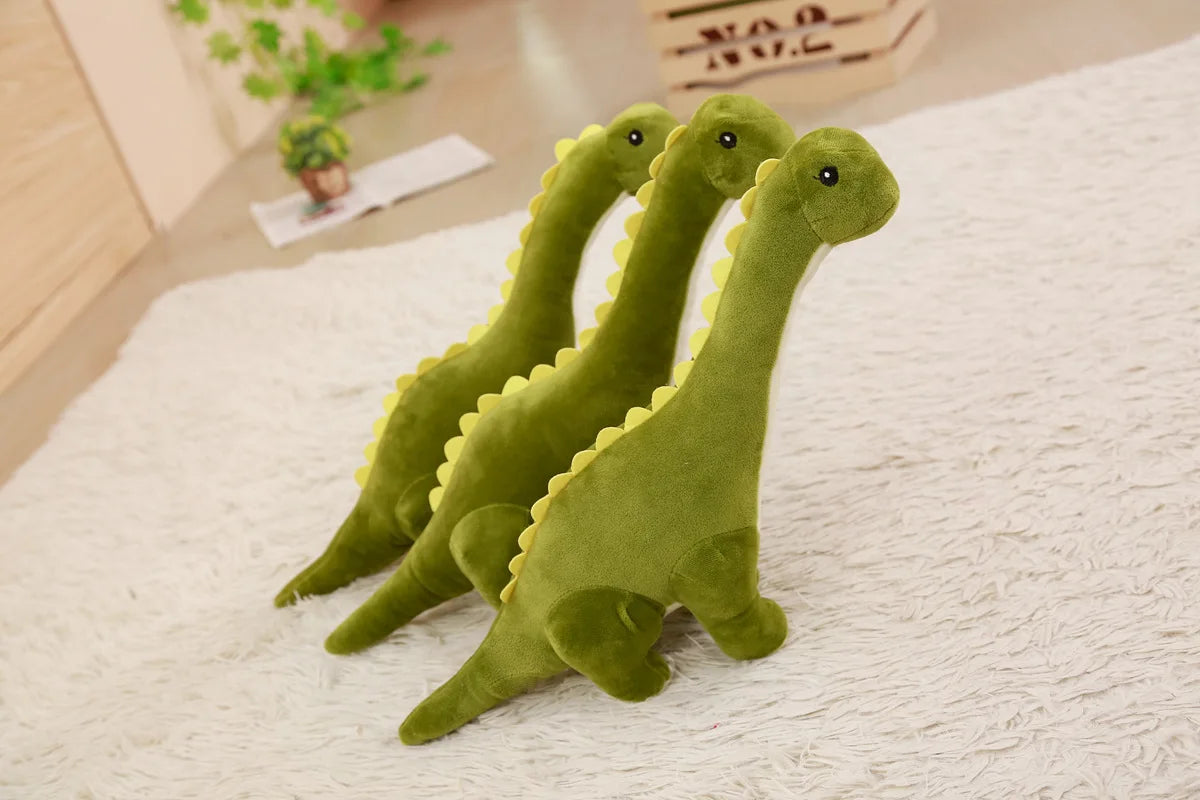 Zachte Dinosaurus Knuffel van Pluche – 50 of 80 cm – Diverse kleuren