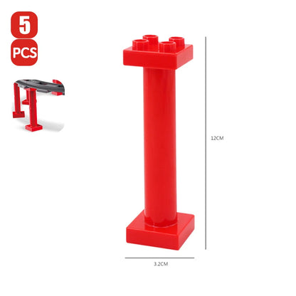 Trein rails en accessoires set – Compatibel met Duplo®