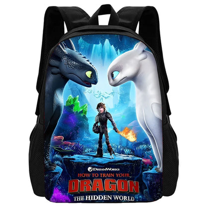 Toothless Schoolrugzak Set met Lunchtas en Etui