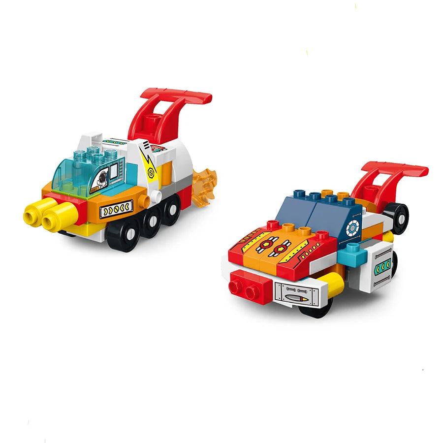 Duplo-compatibele Bouwblokken: Maak Robots, Auto's of Ruimtevaartuigen (79 Stukken)