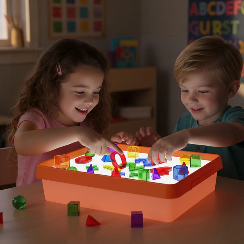 LED Lichtbak voor Kinderen – Sensorisch Speelgoed en Tekenhulp