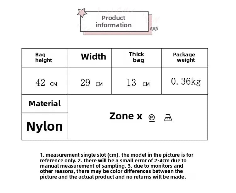 Ruime Capybara Rugzak van Nylon – Ideaal als Schooltas