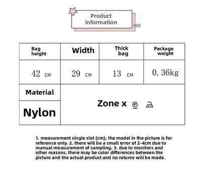 Ruime Capybara Rugzak van Nylon – Ideaal als Schooltas