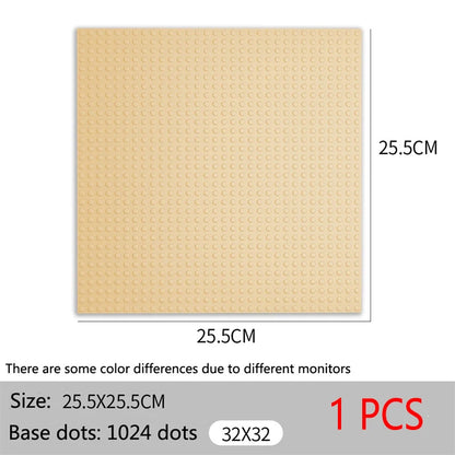 Bouwplaat 32x32 studs voor bouwblokjes – Compatibel met Lego