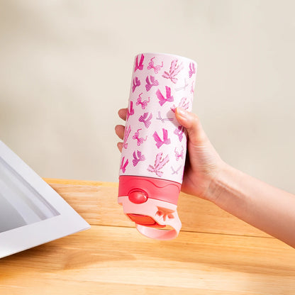 Thermosbeker RVS met Dierenprint en Handvat - 350ml