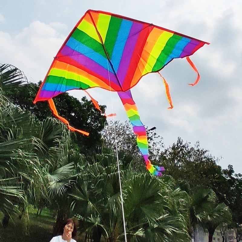 Kleurrijke Regenboog Vlieger voor Buitenplezier voor Kinderen