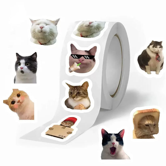 500 Leuke Katten Stickers voor Notitieboeken & Decoratie