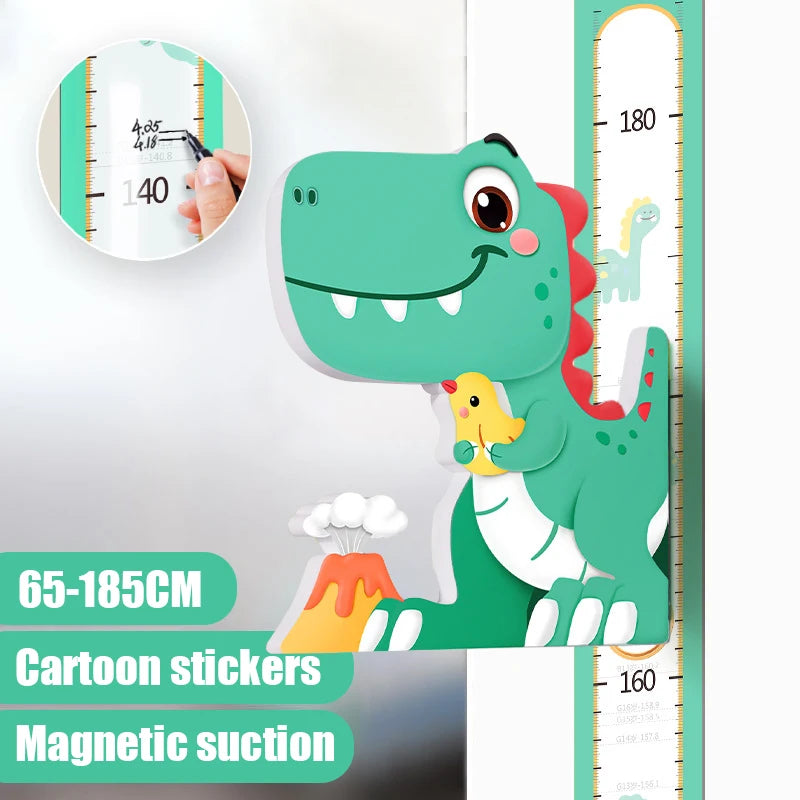 Zelfklevende 3D Meetlat Wandsticker voor Kinderen