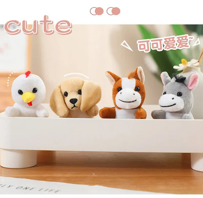 Dieren Vingerpoppen Set | Zachte Pluche Vingertheater voor Kinderen