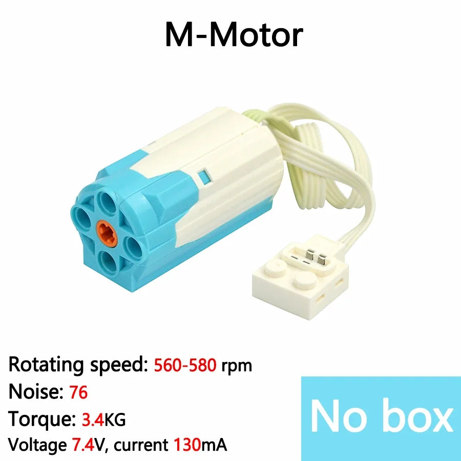 Motor en power set voor techniek – Compatibel met LEGO®