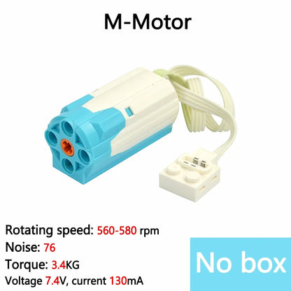 Motor en power set voor techniek – Compatibel met LEGO®