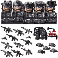 SWAT-5PCS FIGURES