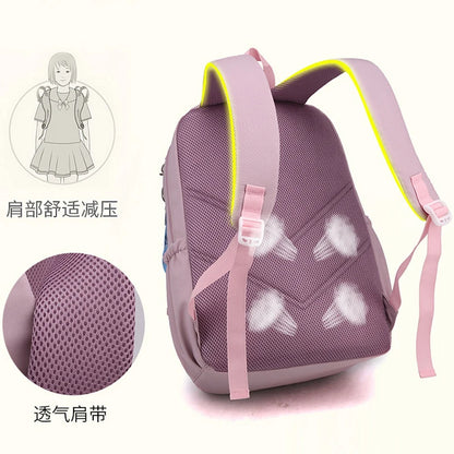 Roze Schooltas Rugzak voor Meisjes en Tieners