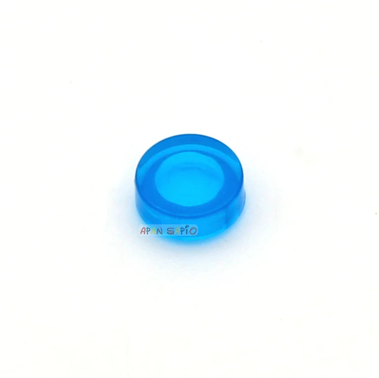 100 Ronde Bouwtegel Steentjes 1x1 | Compatibel met Lego