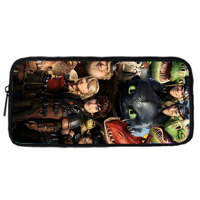 Toothless Schoolrugzak Set met Lunchtas en Etui