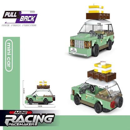 Bouwblokjes Optrek Voertuigen | Diverse Modellen LEGO®-compatibel