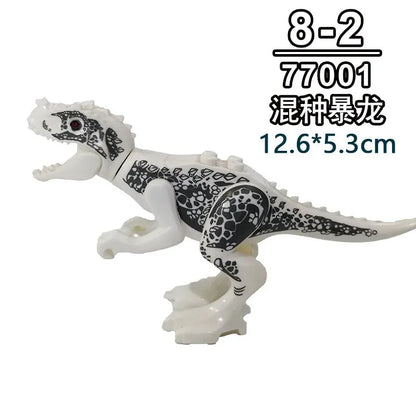 Dinosaurus Bouwblokken Set - T-Rex en Velociraptor