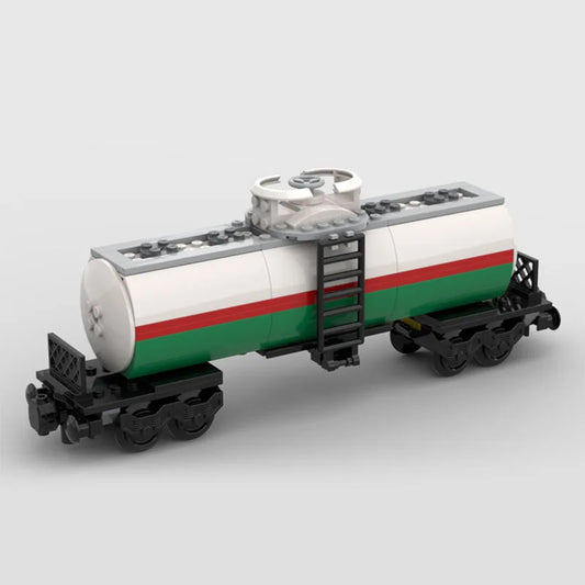 Bouwset Tankwagon voor Treinbaan – Compatibel met Lego