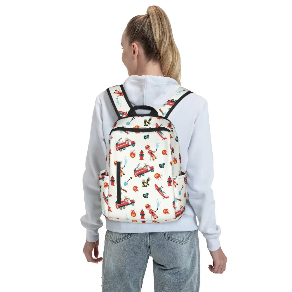 Kinderrugzak Bluswagen Patroon