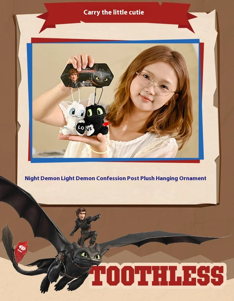 How To Train Your Dragon Tandloos Pluche Figuur met Magneet
