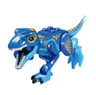 Dinosaurus Bouwblokken Set - T-Rex en Velociraptor
