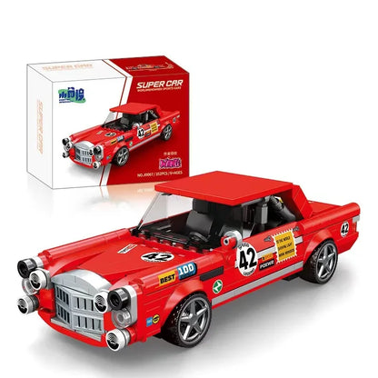 JD Serie Raceauto Bouwblokken – LEGO® Compatibel
