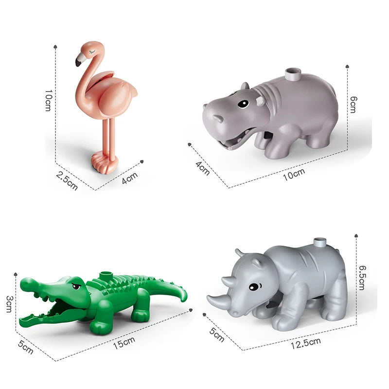 Huisdieren en dieren set – Compatibel met Duplo®
