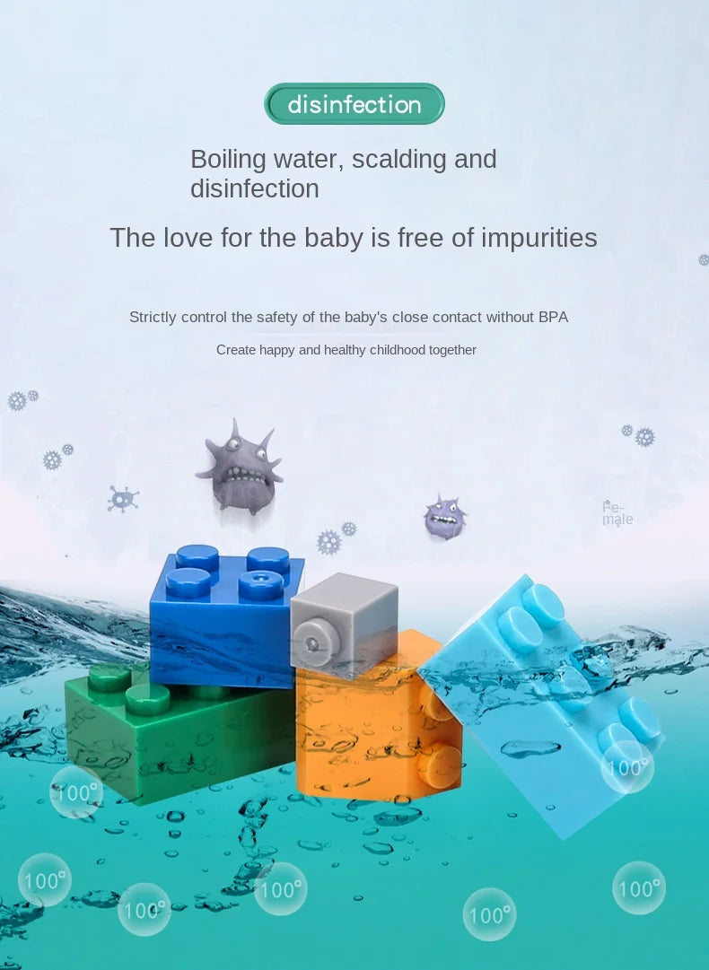 Kleine Bouwblokjes Bulkverpakking | Compatibel met Lego en LeDUO