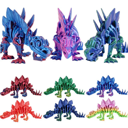 3D Geprinte Draak | Beweegbaar Model voor Decoratie