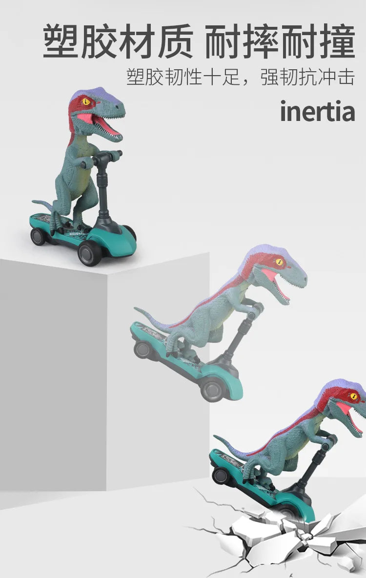 Dinosaurus Speelgoedmodel met Terugtrekfunctie