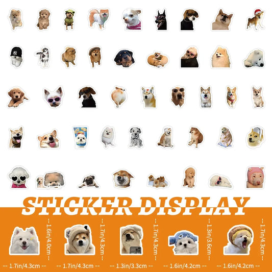 Leuke Honden Stickers voor Kinderen (diverse aantallen)