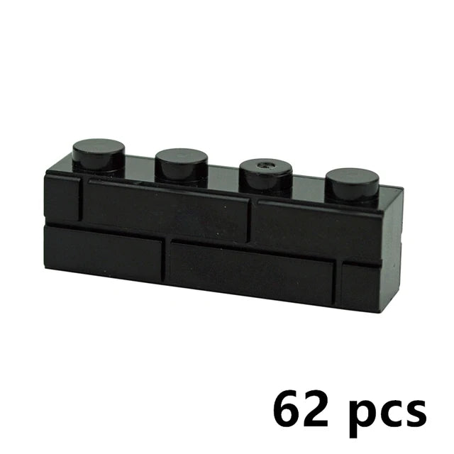 Kleine bouwstenen voor muren | Compatibel met Lego | Diverse maten