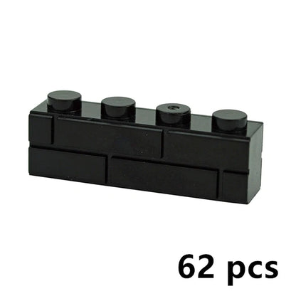Kleine bouwstenen voor muren | Compatibel met Lego | Diverse maten