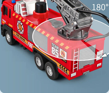 Speelgoed Brandweerwagen met Waterstraal, Licht en Geluid