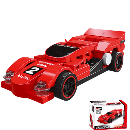 Bouwblokken Terugtrek Voertuigen Set – LEGO® Compatibel