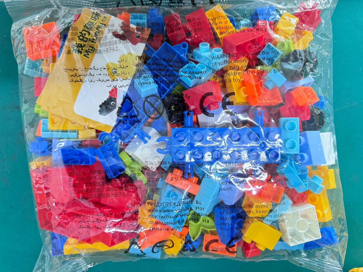 Kleine Bouwblokjes Bulkverpakking | Compatibel met Lego en LeDUO
