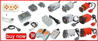 Technische bouwstenen balken – Compatibel met LEGO® (met gaten)
