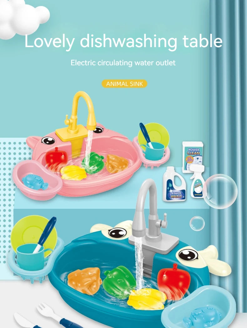 Speelkeuken met Afwasbak voor Kinderen