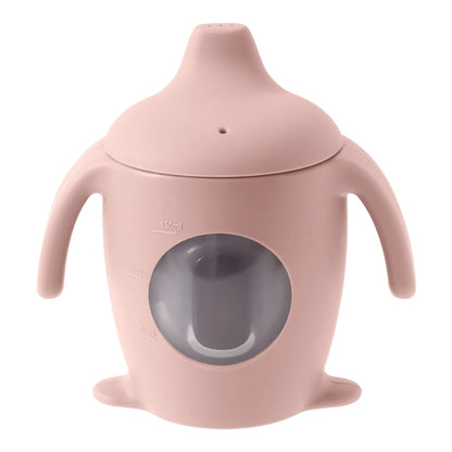Siliconen Pinguïn Drinkbeker voor Baby's - Lekvrij & Draagbaar