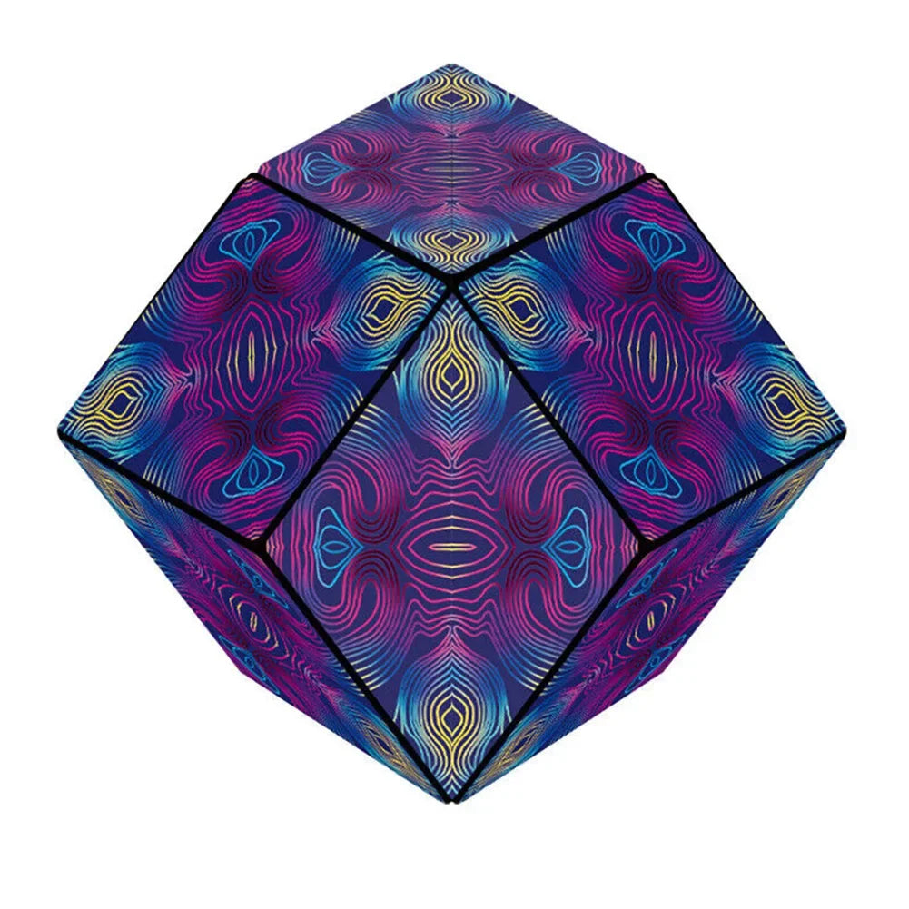 Veranderlijke Magnetische Kubus – 3D Puzzel en Anti-stress Speelgoed