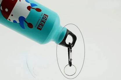 Dubbelwandige Geïsoleerde Drinkfles 500 ml met Leuke Dierenprint voor Kinderen