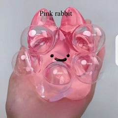 Pink rabbit