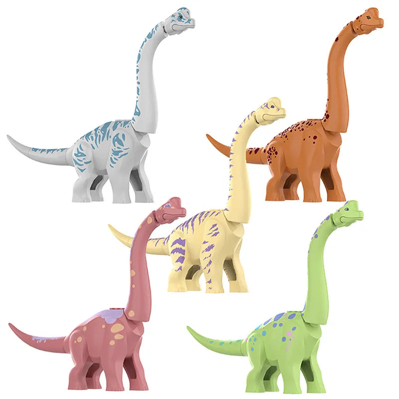 Bouwstenen Brachiosaurus Dinosaurus Set - Compatibel met Lego Blokken
